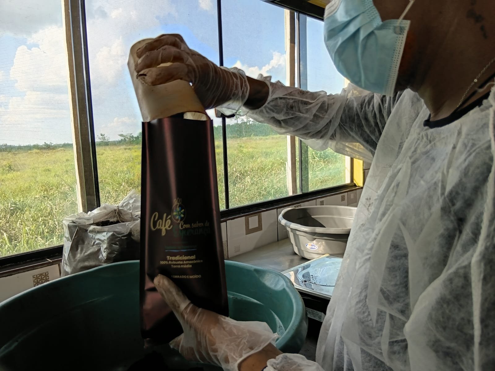 Producao do Cafe Com Sabor de Esperanca