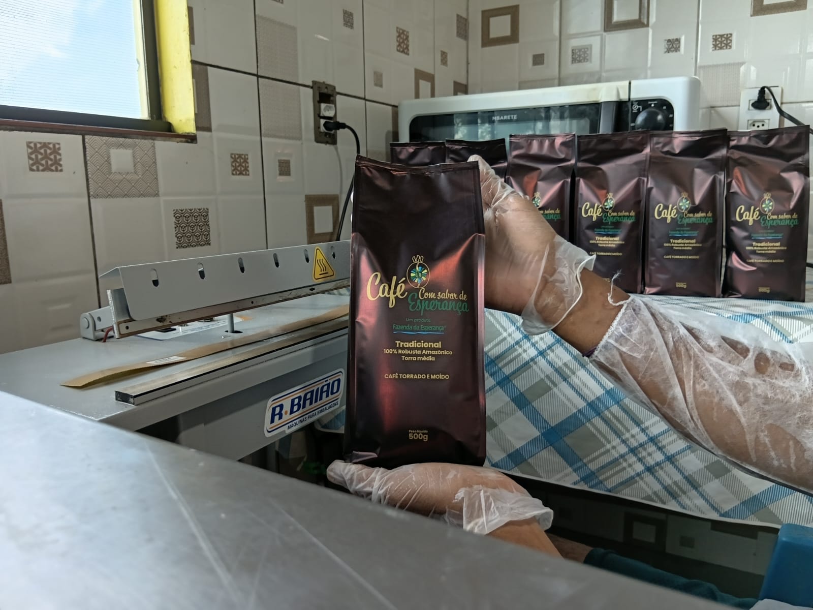 Producao do Cafe Com Sabor de Esperanca