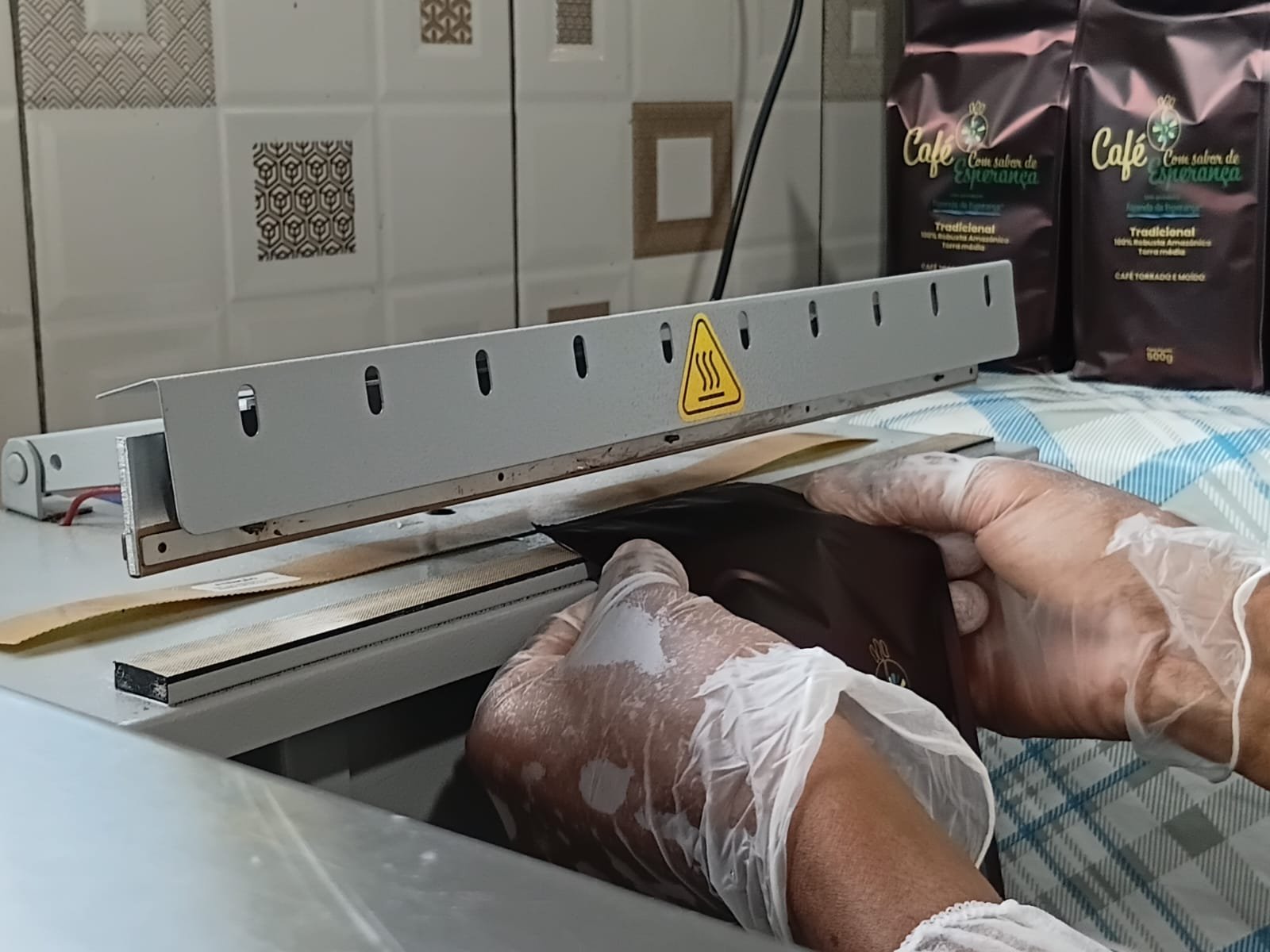 Producao do Cafe Com Sabor de Esperanca