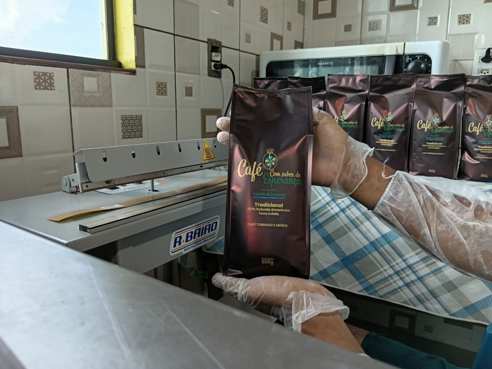 Producao do Cafe Com Sabor de Esperanca