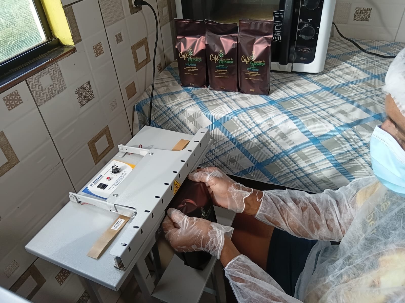 Producao do Cafe Com Sabor de Esperanca