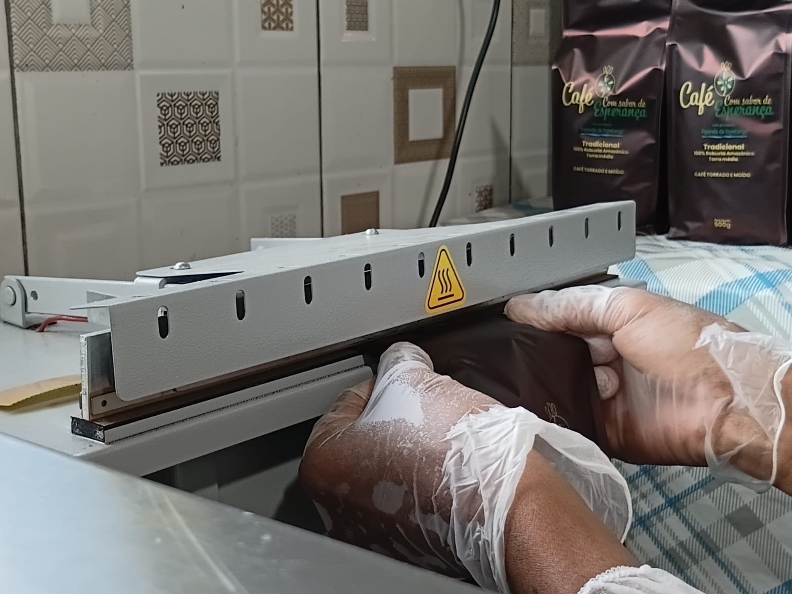 Producao do Cafe Com Sabor de Esperanca