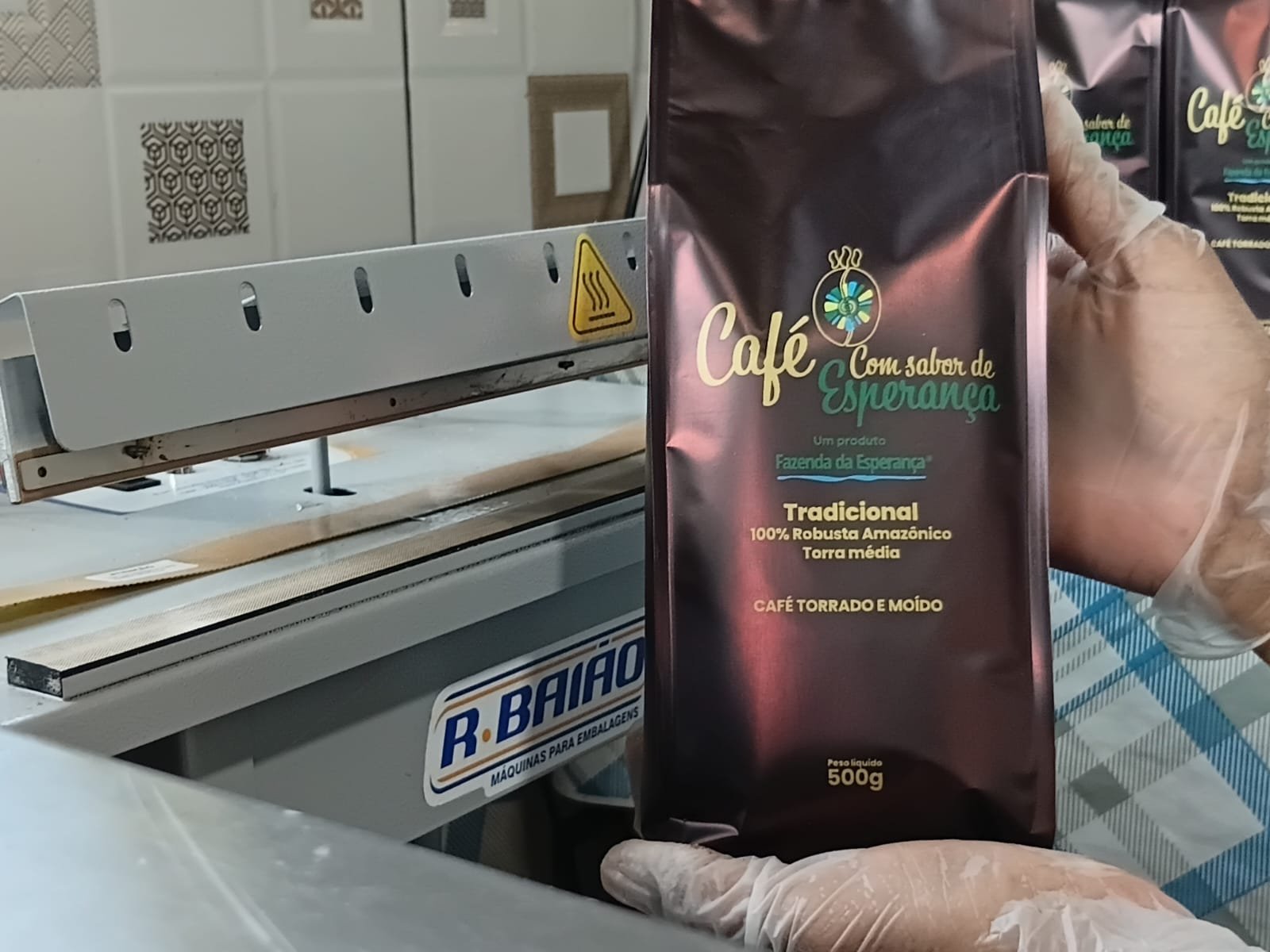 Producao do Cafe Com Sabor de Esperanca