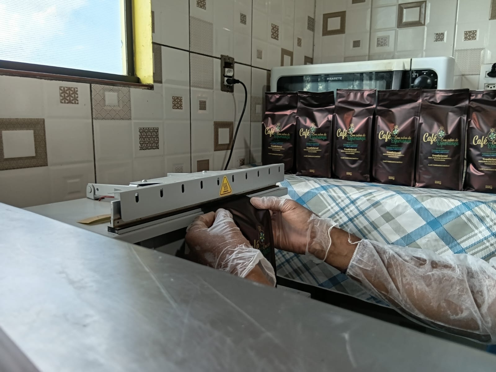 Producao do Cafe Com Sabor de Esperanca