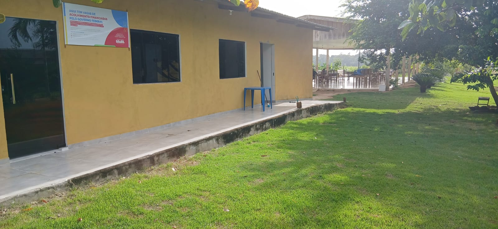 Casa de acolhimento da comunidade